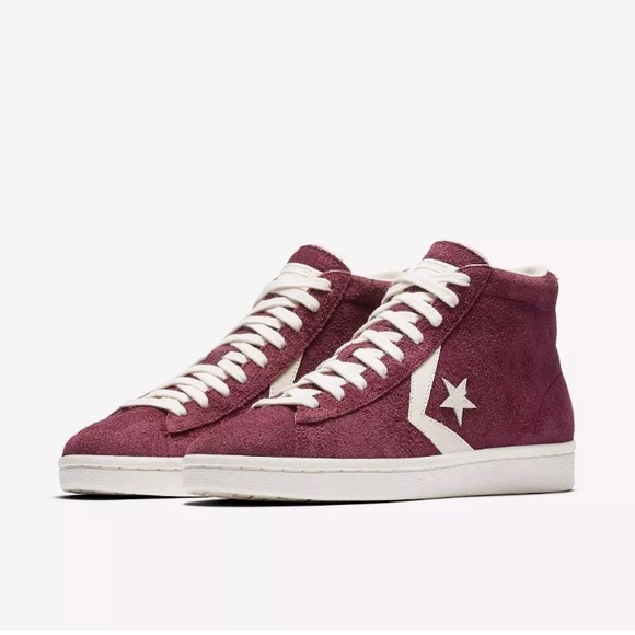 converse pro leather sangria